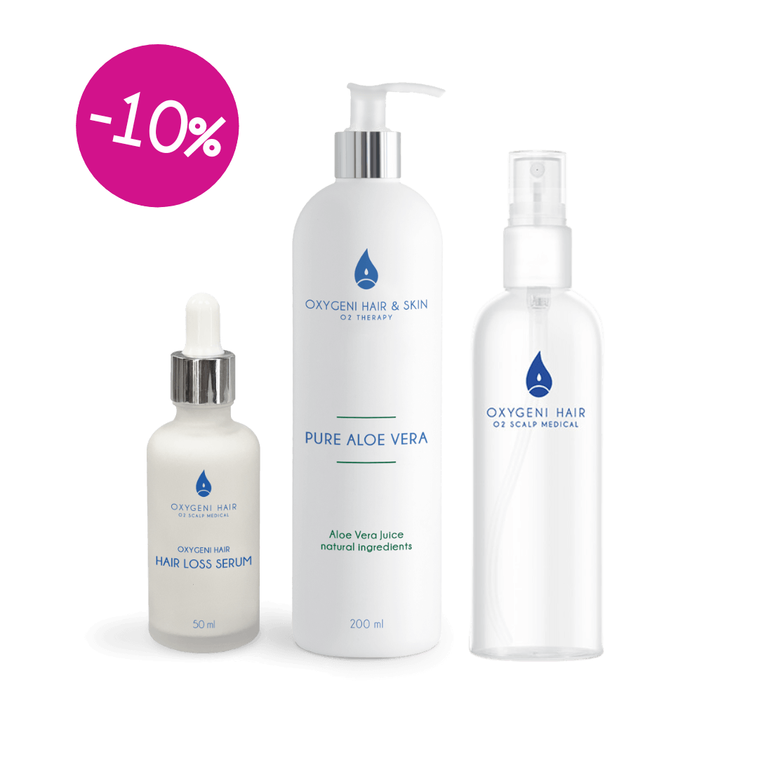 Bundle for Dry, Dehydrated Scalp and Hair Loss
