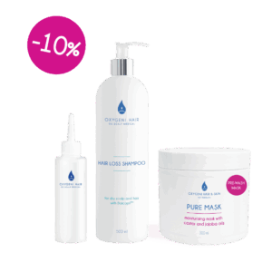 Kit for hair loss and split ends