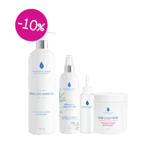 Bundle for hair growth, against hair loss